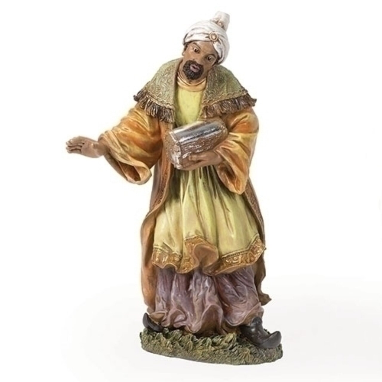 Roman 26" African King Melchior Nativity Christmas Tabletop Figurine